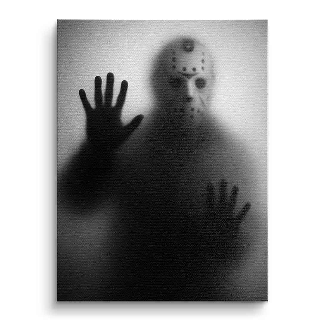 Canvas Jason Voorhees's Silhouette