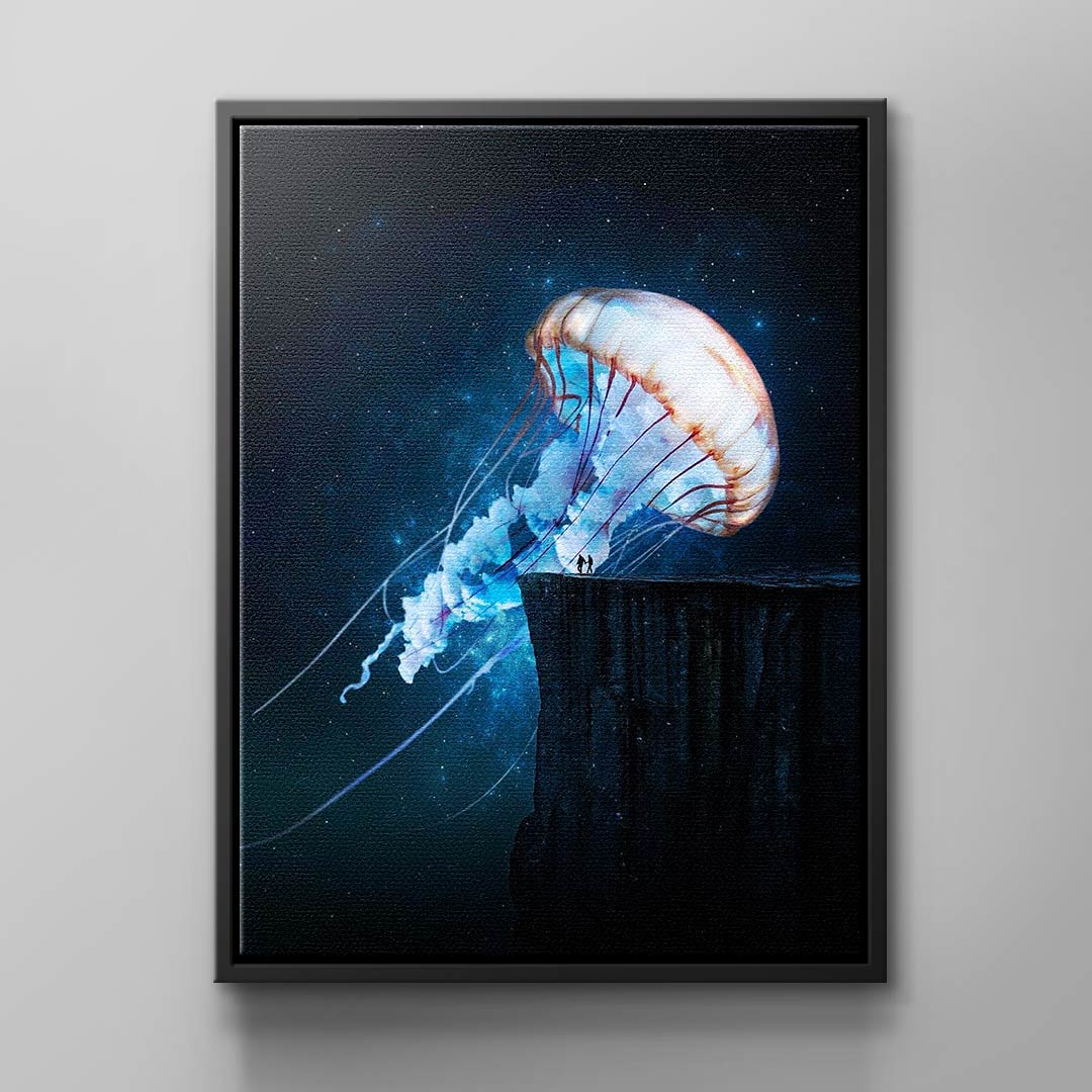 Canvas Jellyfish in Sky