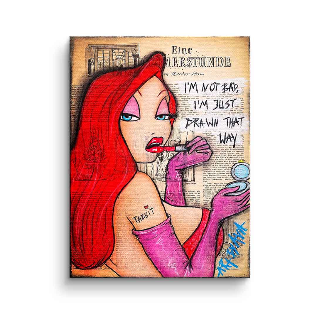 Canvas Jessica Rabbit's Make Up