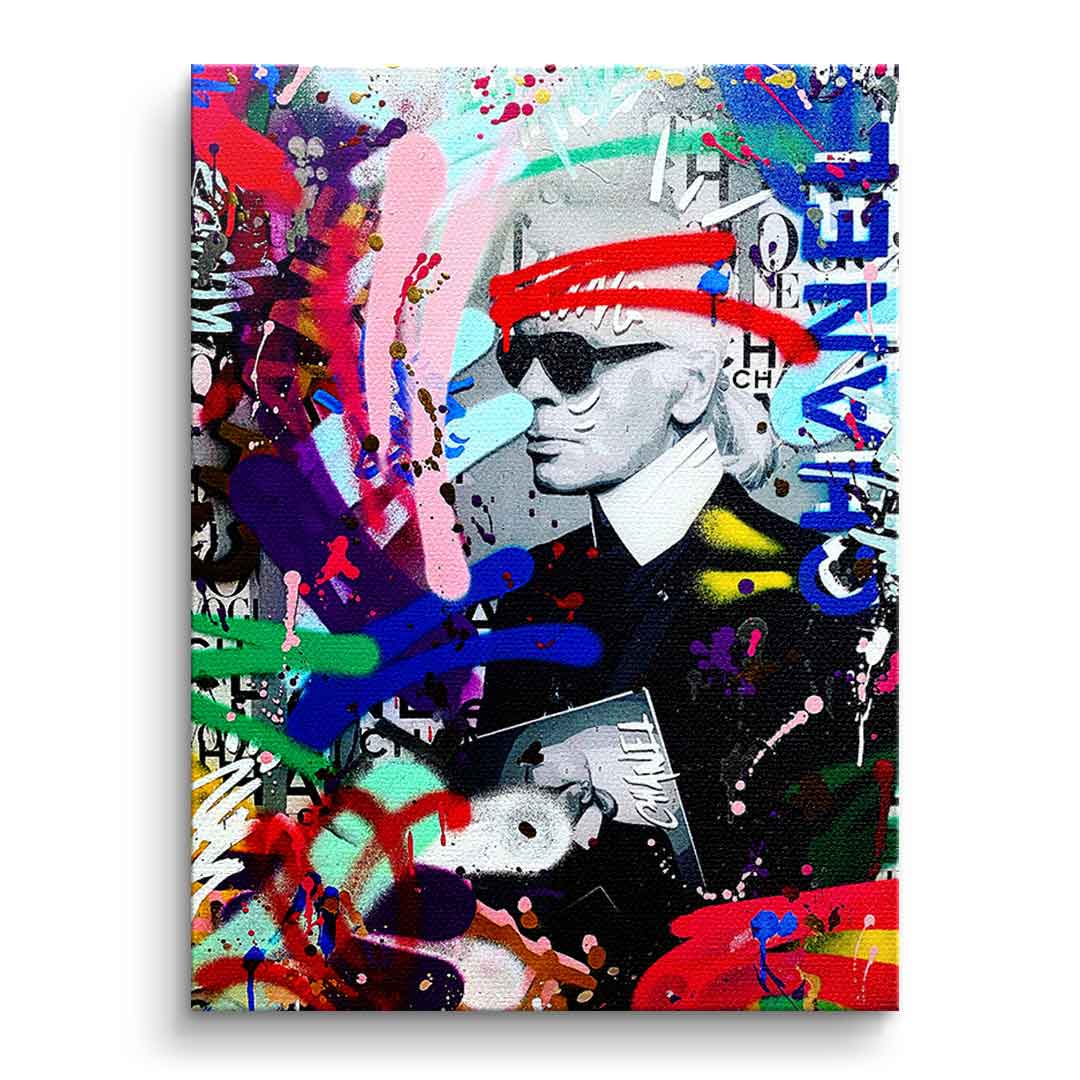 Canvas KARL BRAND GRAFFITI