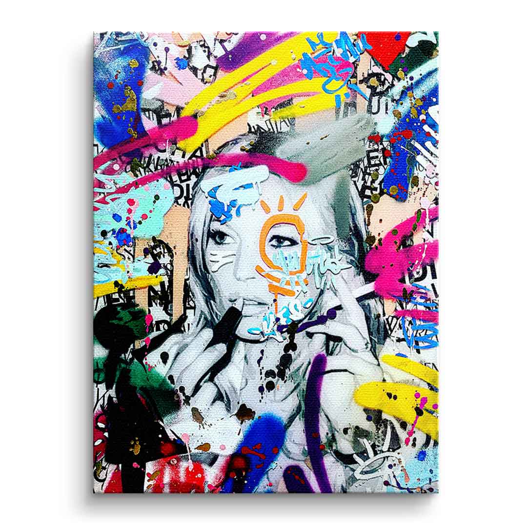 Canvas KATE BRAND GRAFFITI