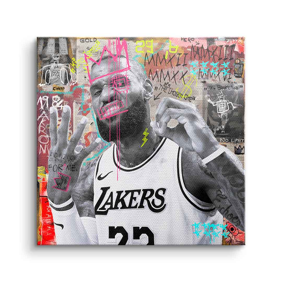 Canvas King James