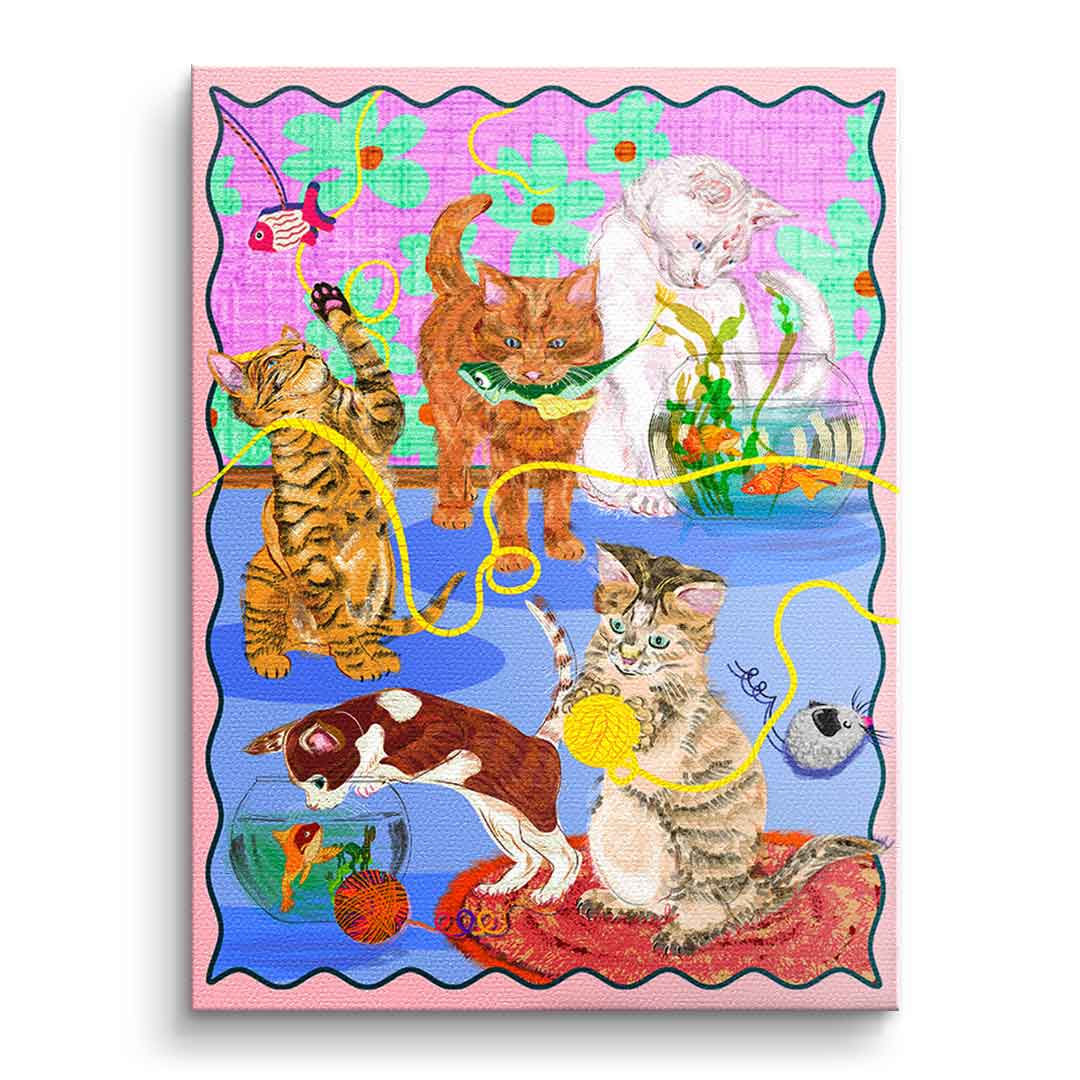 Canvas Kitten Playground