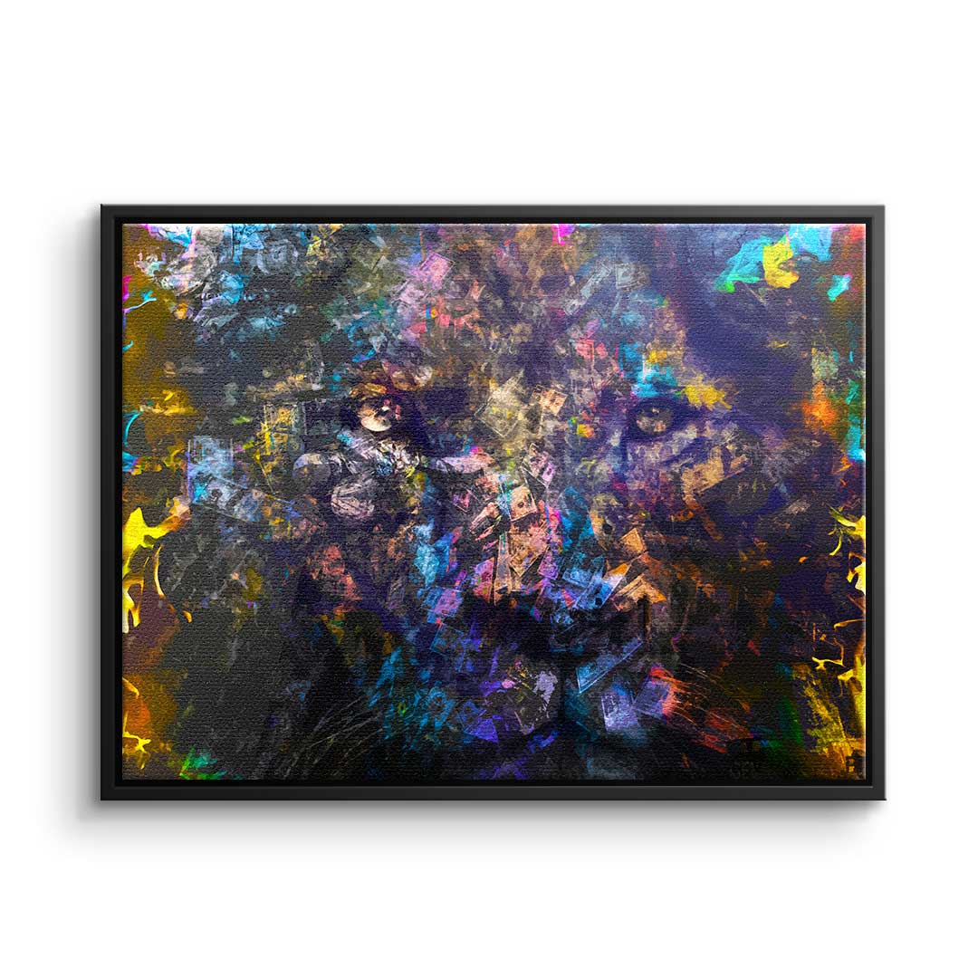 Canvas König des Geldes