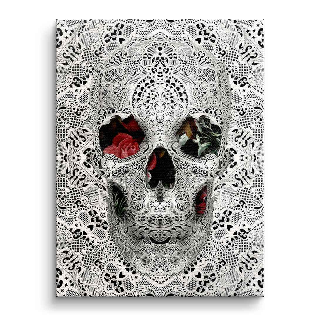 Canvas Lace Skull