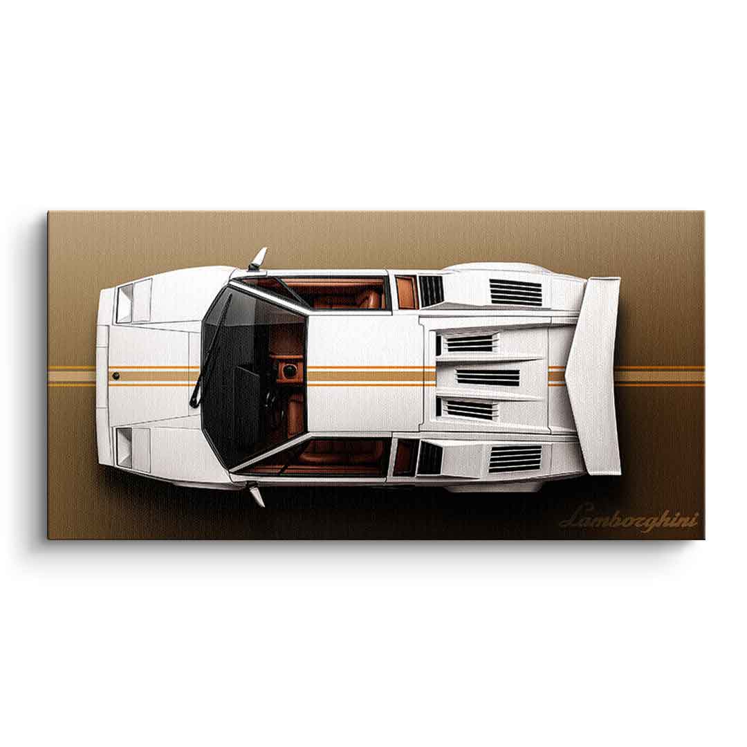 Canvas Lamborghini Countach