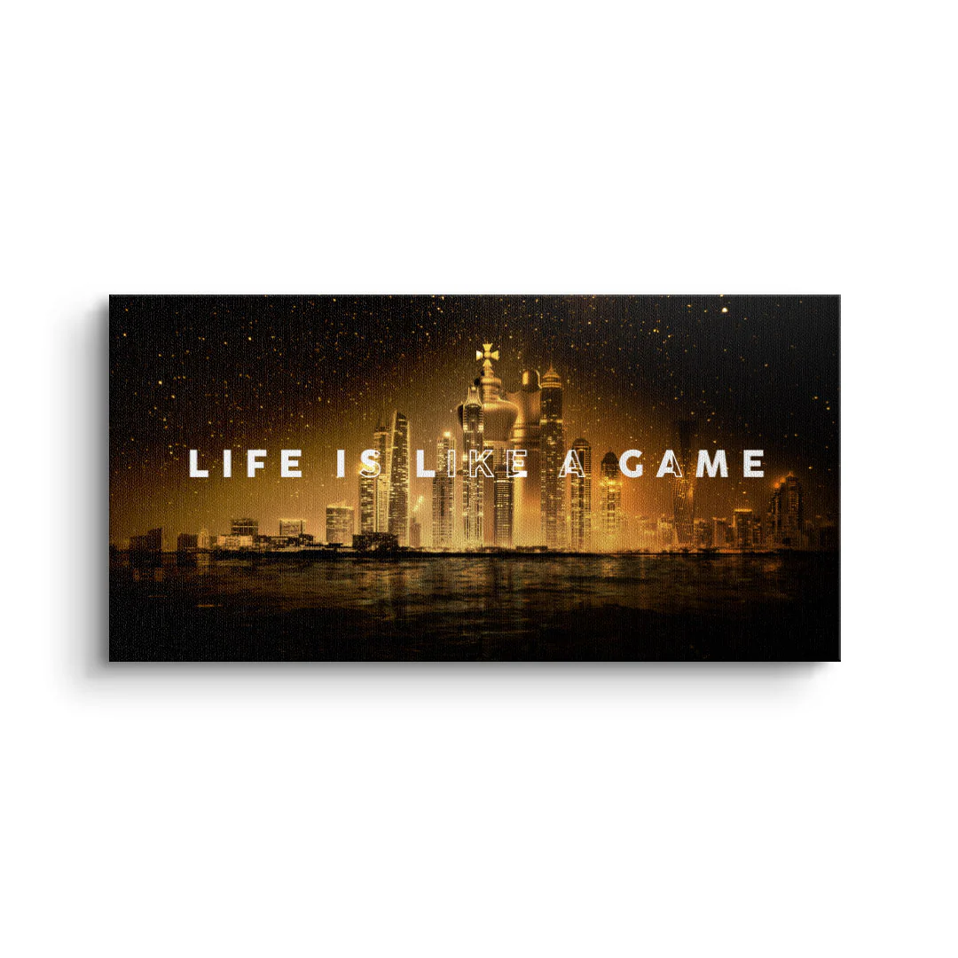 Canvas Life is like a Game
