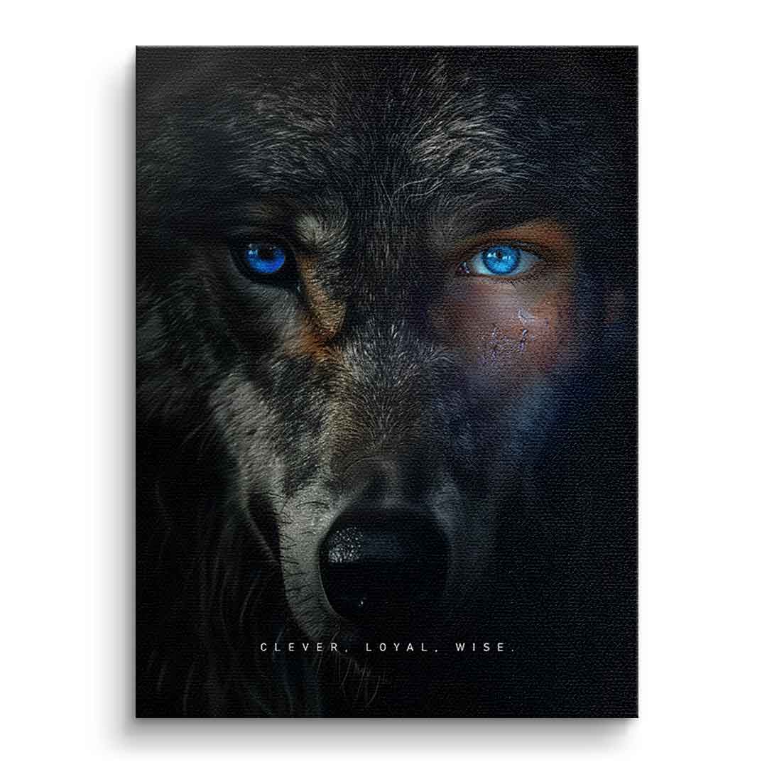 Canvas Wolf Fusion