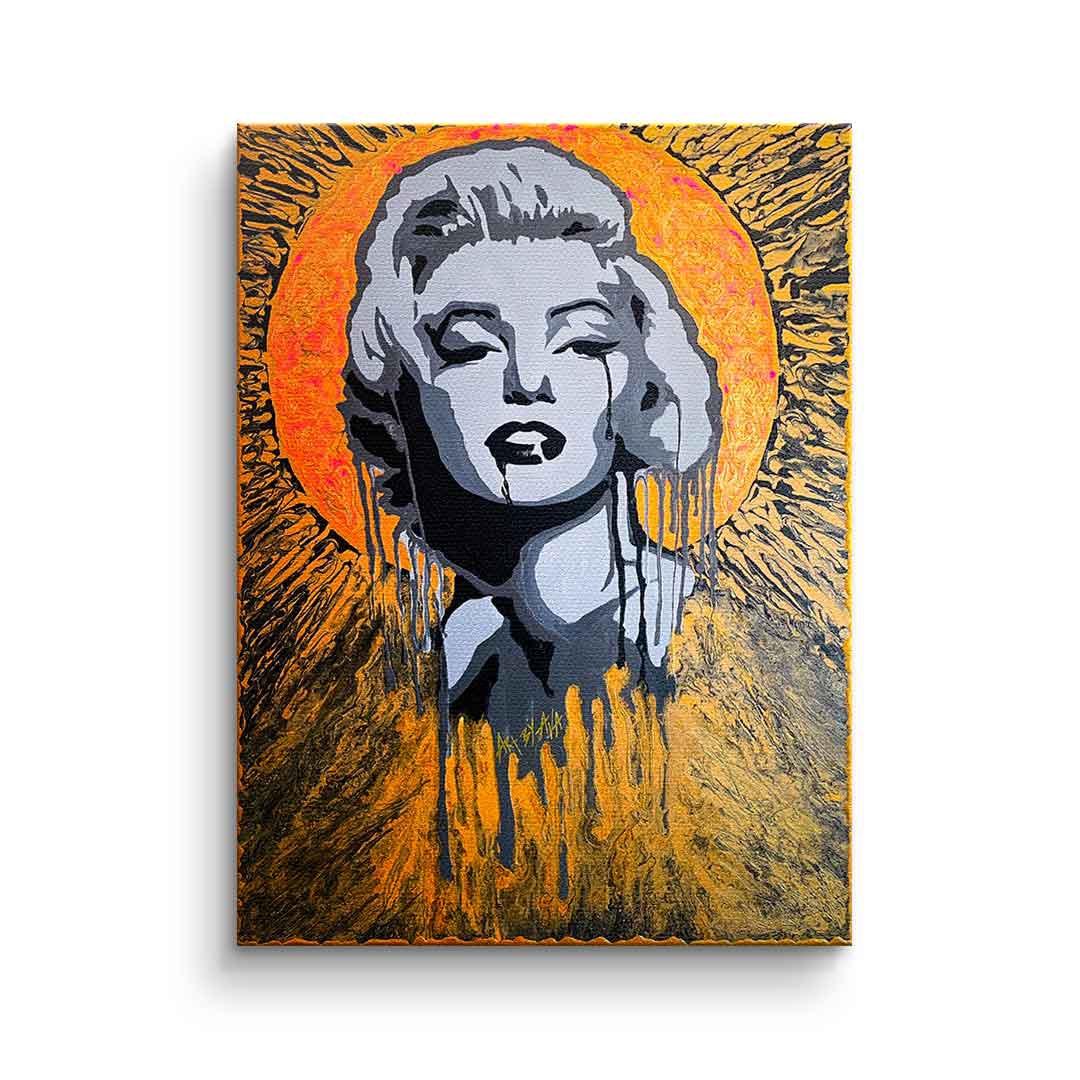 Canvas Marilyn Sun