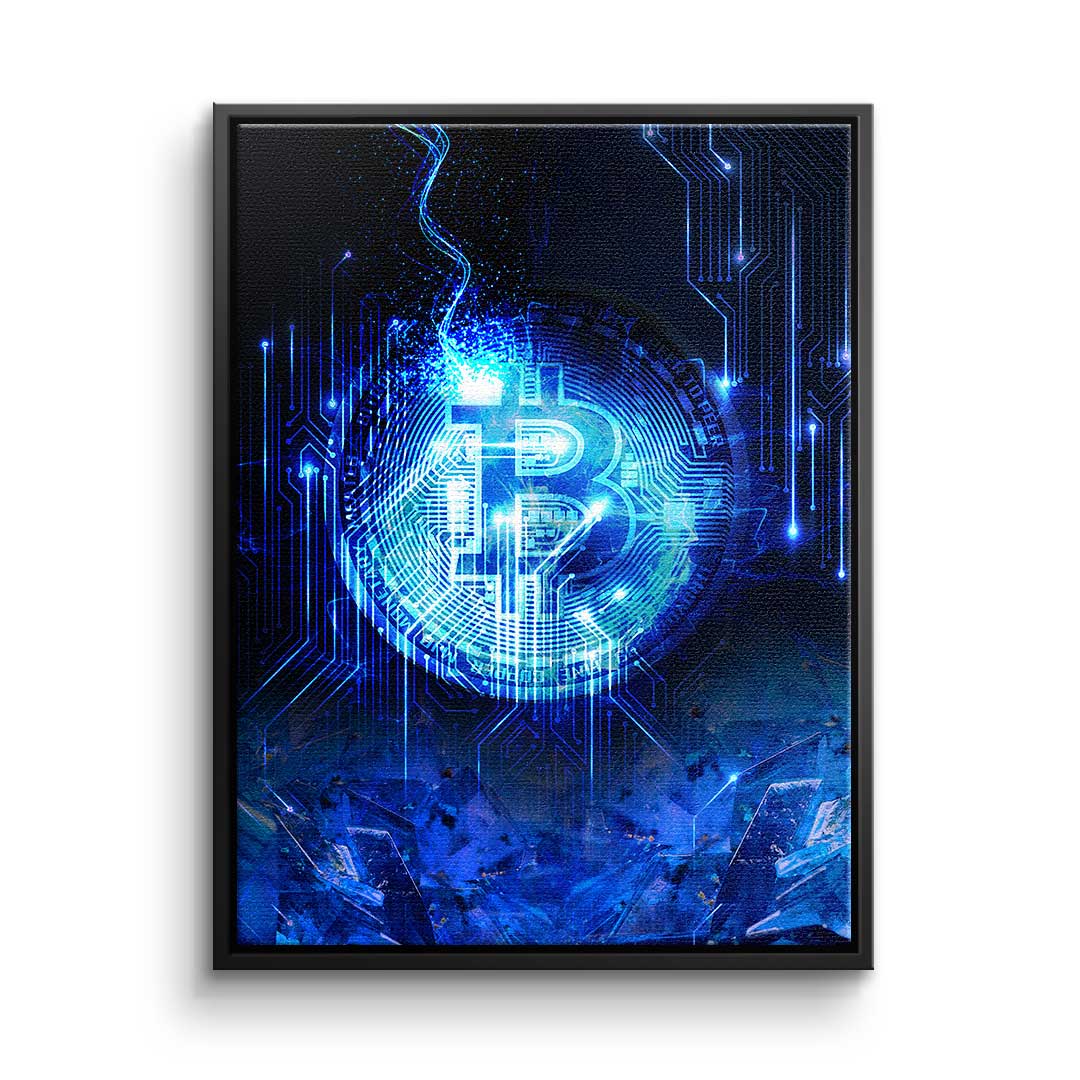 Canvas Matrix Bitcoin