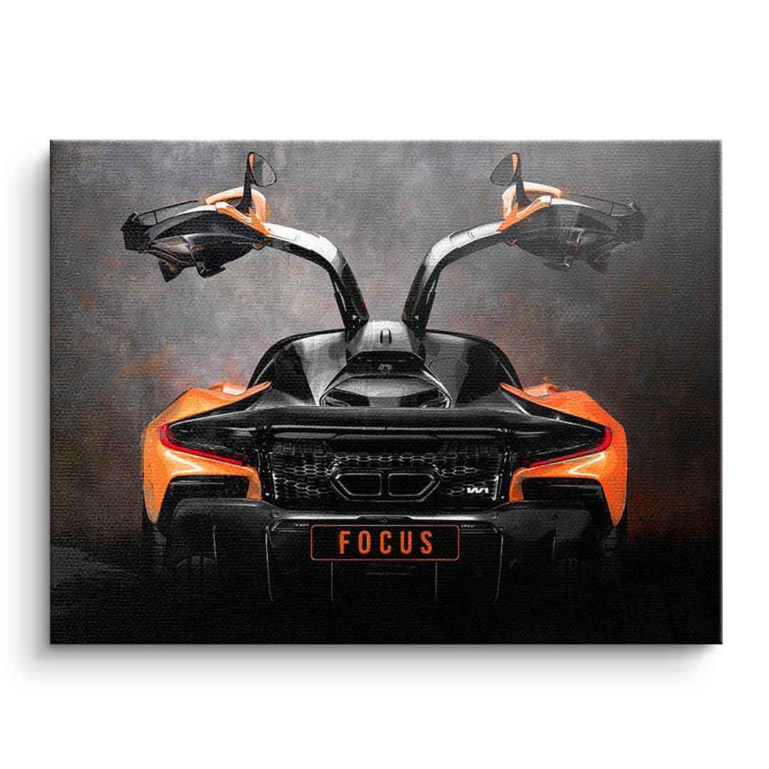 Canvas Mclaren Backside