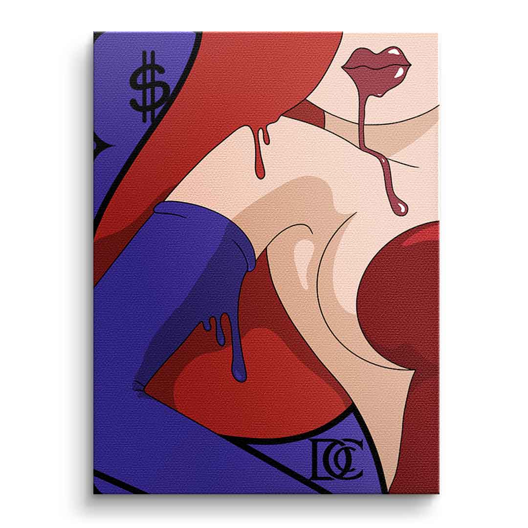 Canvas Melting Jessica 2