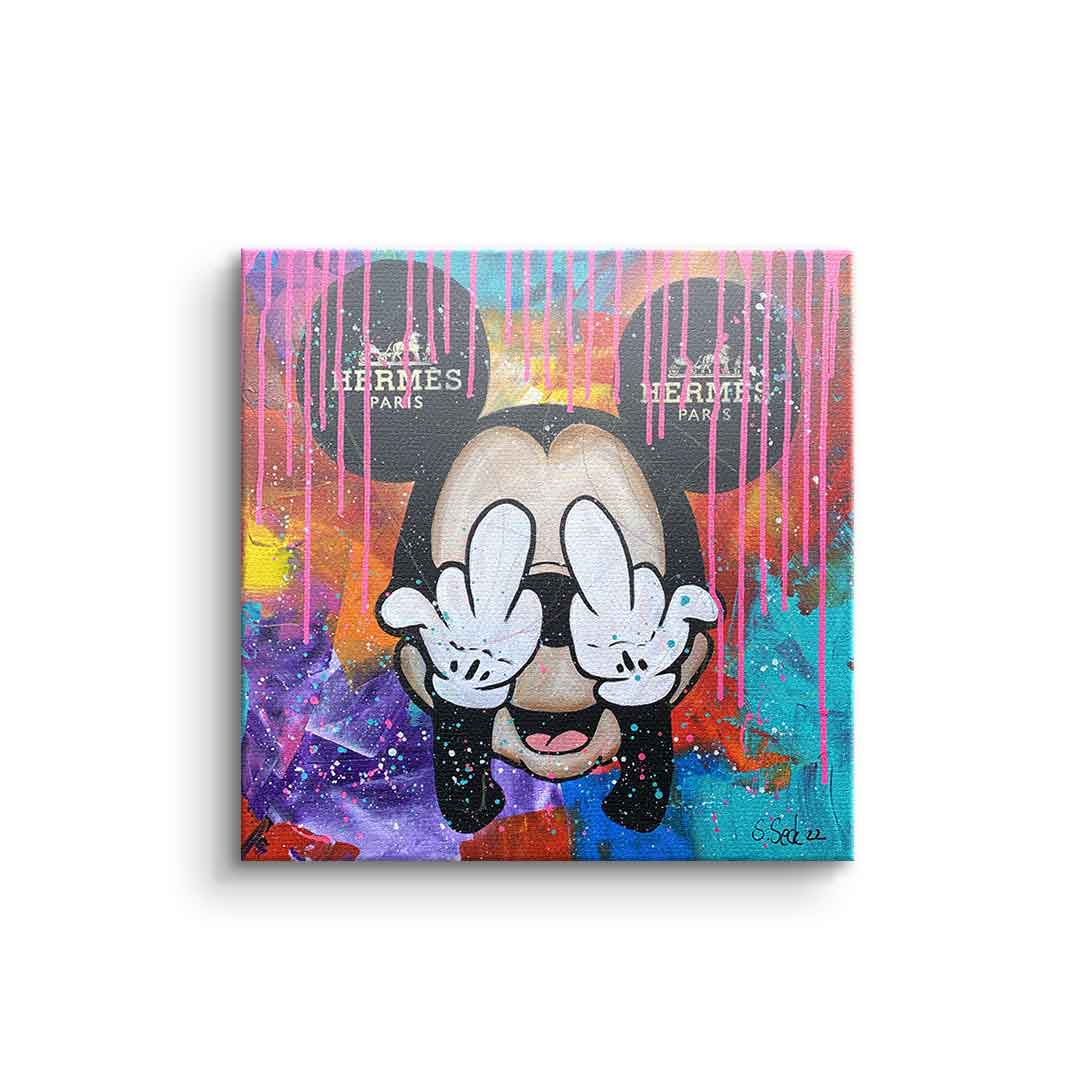 Canvas Mickey Hermes