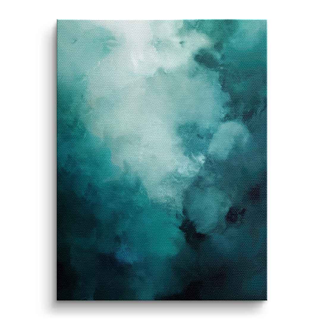 Canvas Misty Teal Abyss