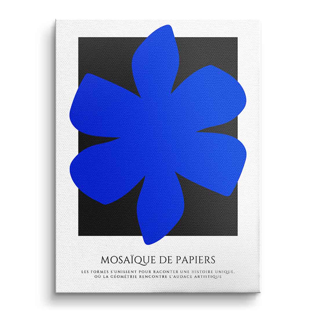 Canvas Mosaique de papiers 3