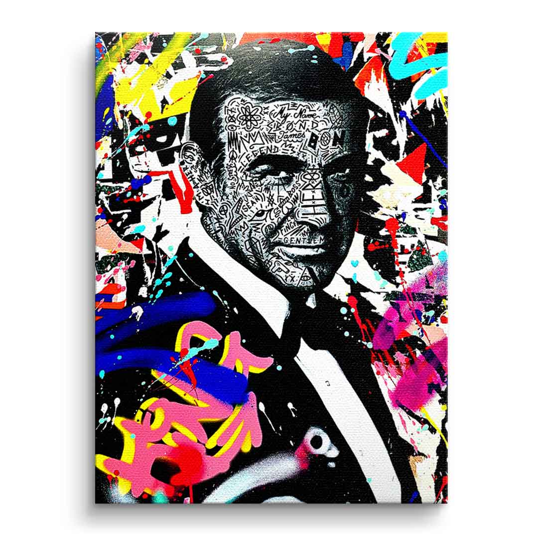 Canvas MY NAME IS BOND XL