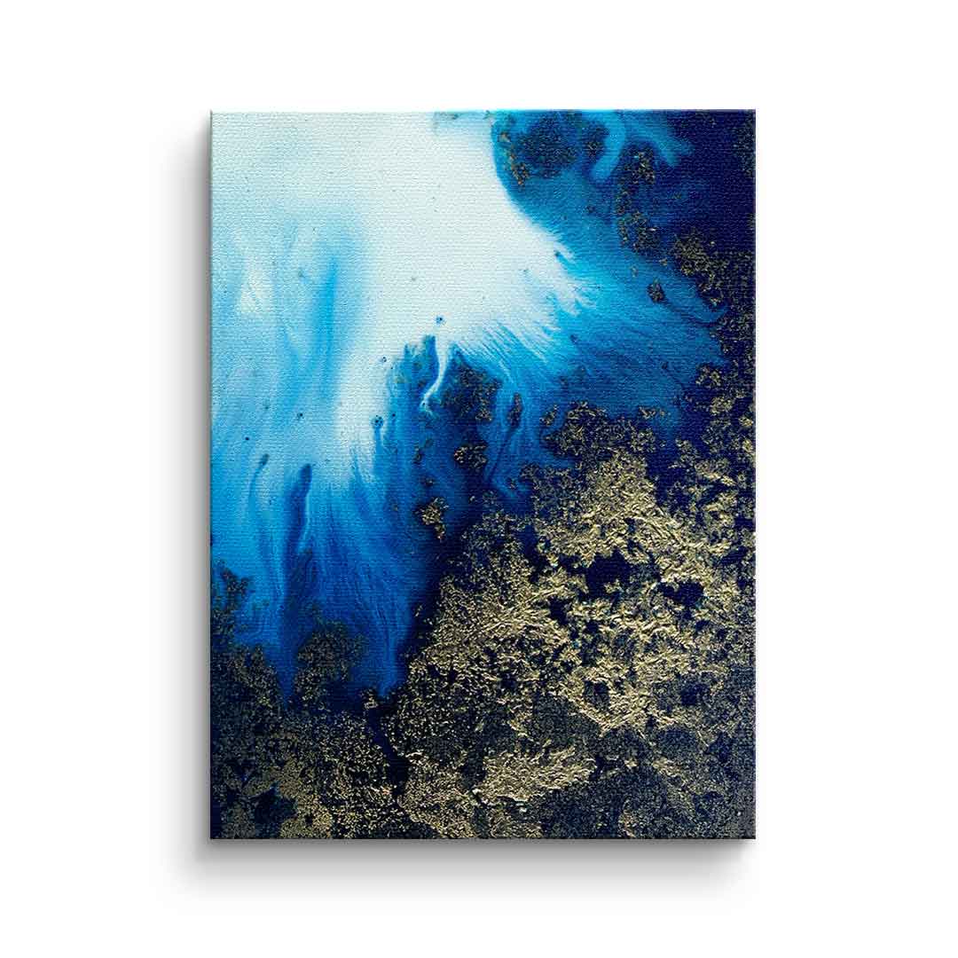 Canvas Navy Shimmer