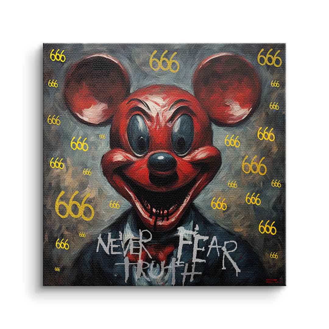 Canvas Never Fear Truth