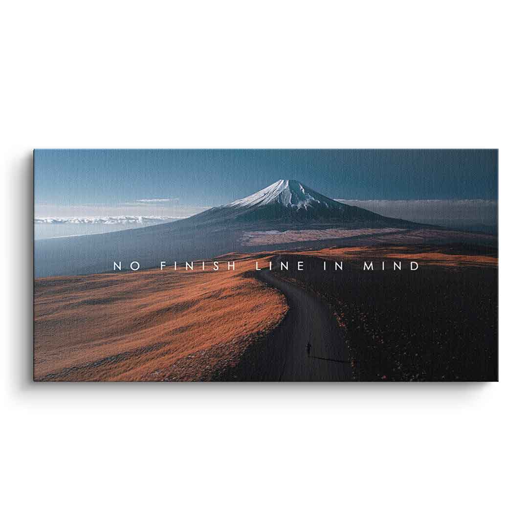 Canvas No finish line in Mind