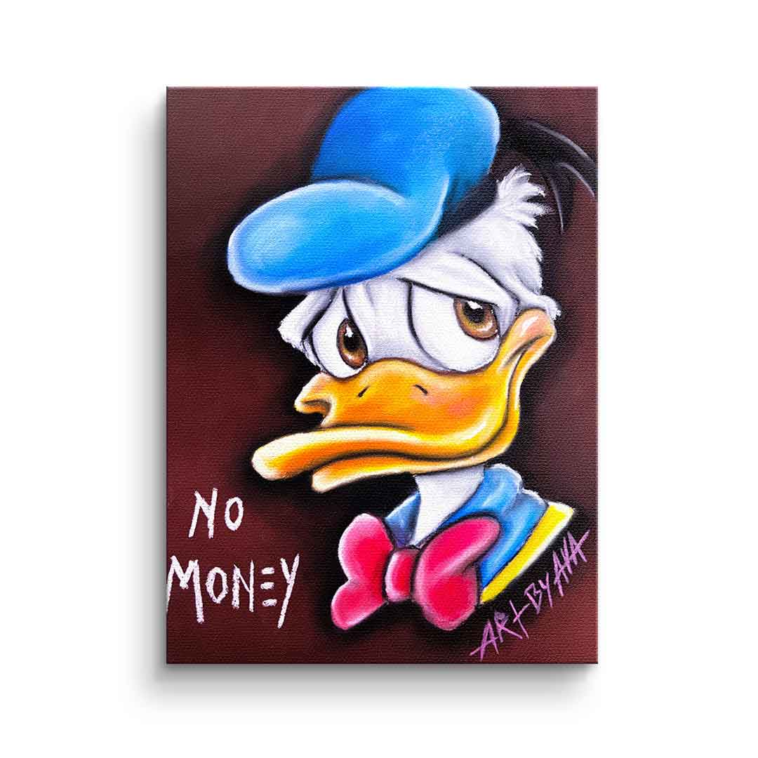 Canvas No money Donald