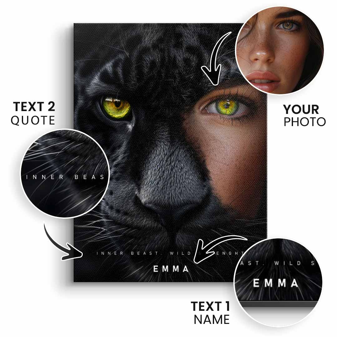 Canvas Panther Fusion personalisierbar