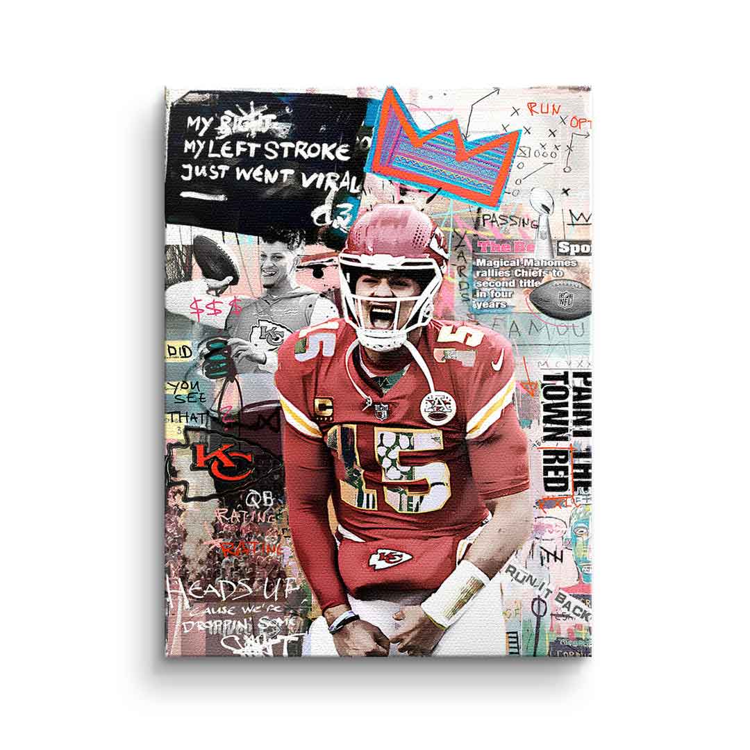Canvas Pat Mahomes