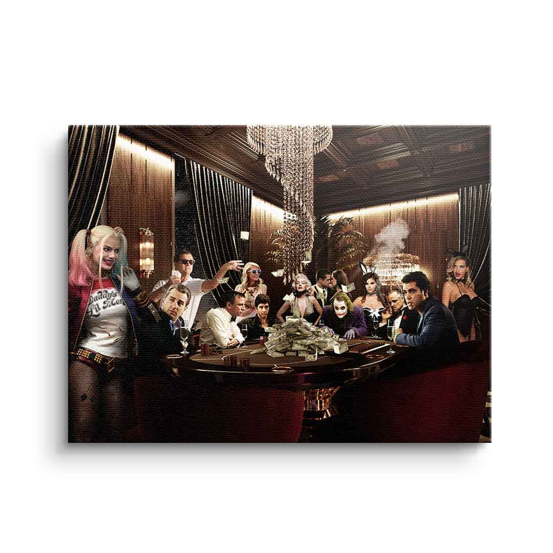 Canvas Poker Night