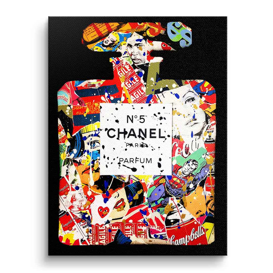 Canvas POP CHANEL BOTTLE