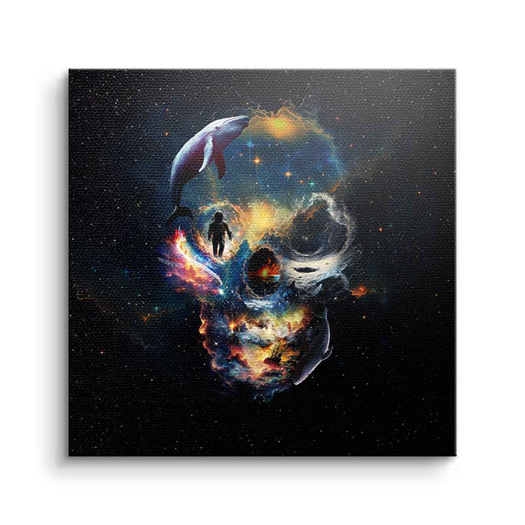 Canvas Portal Skull