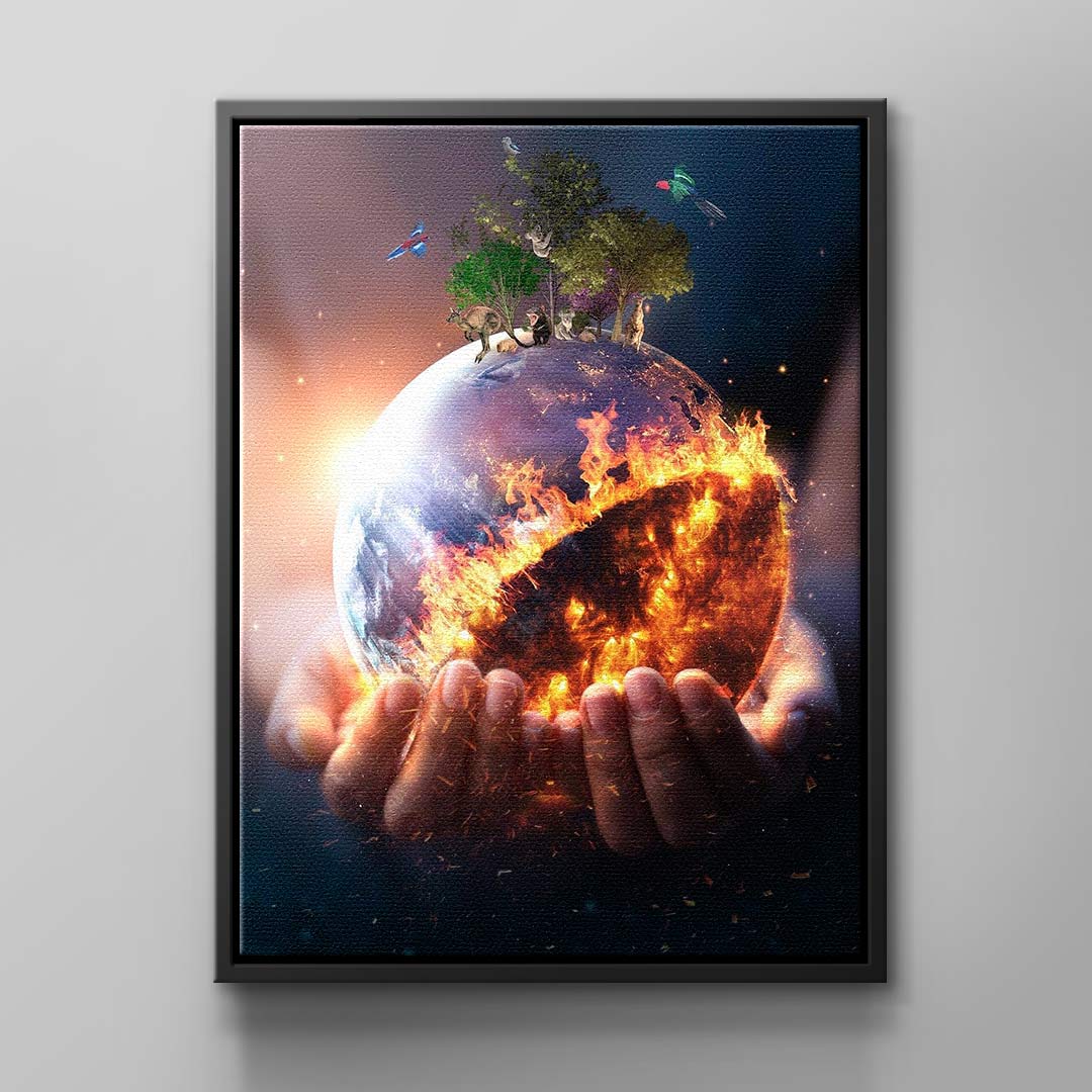 Canvas Protect the Earth