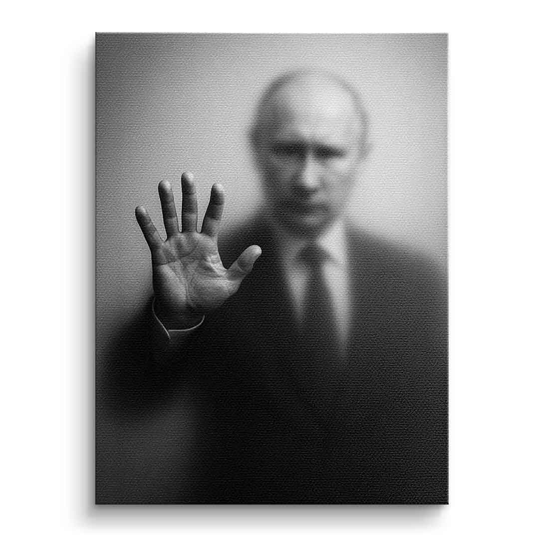 Canvas Putin's Silhouette