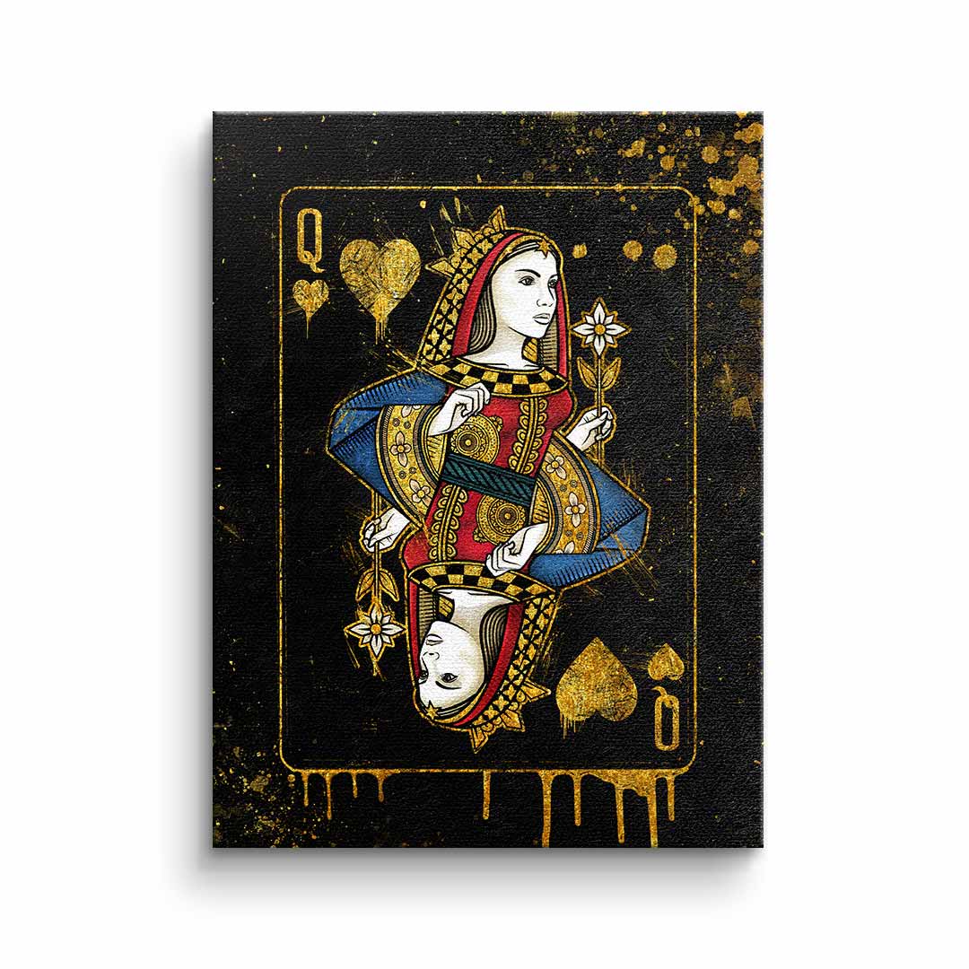 Canvas Queen Card