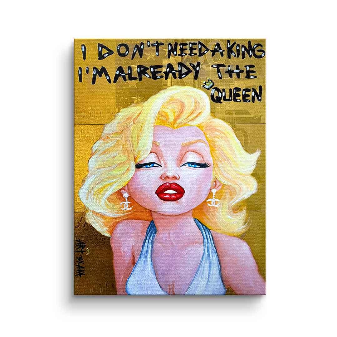 Canvas Queen Marilyn