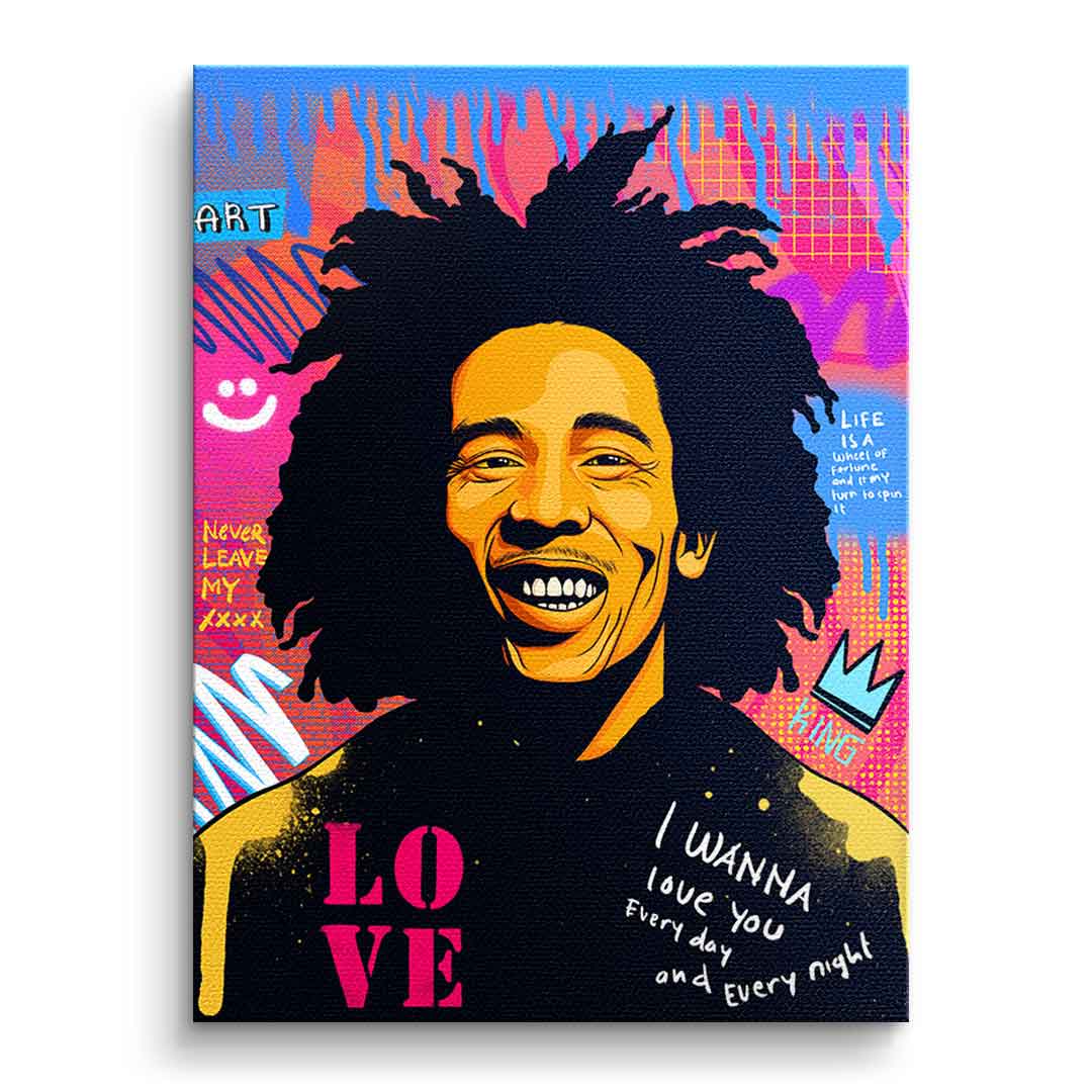 Canvas Reggea King