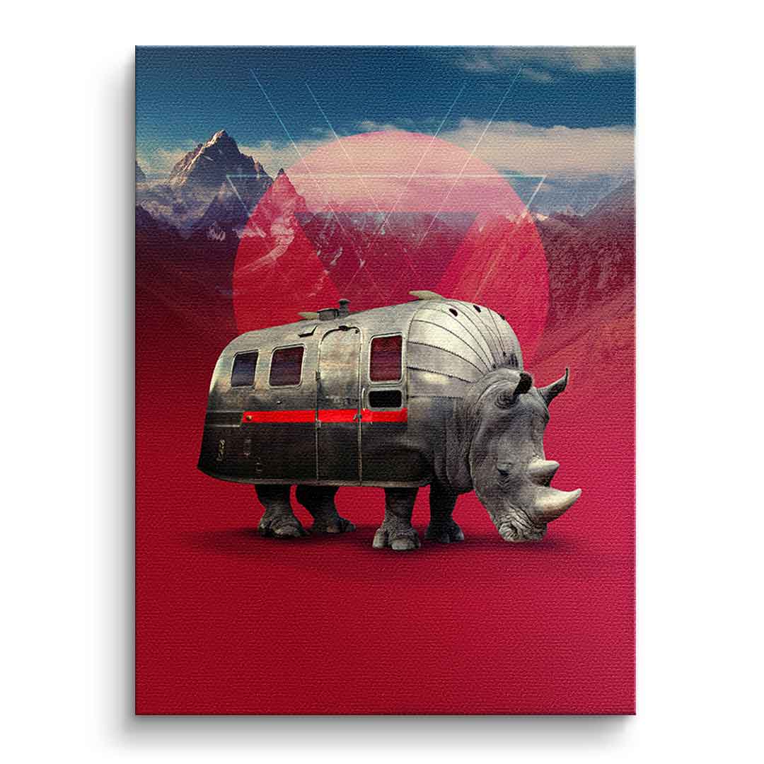 Canvas Rhino Van