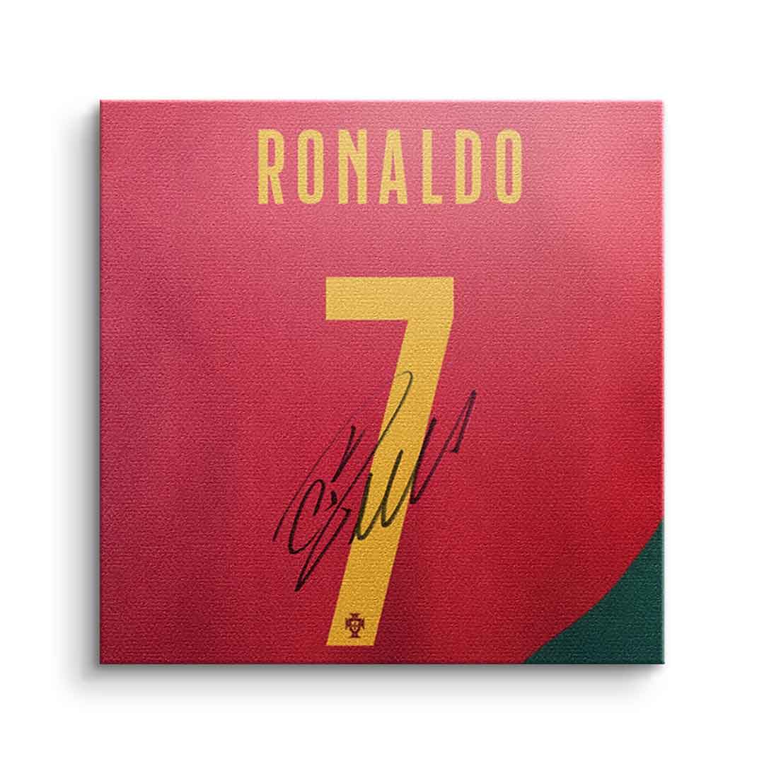Canvas Ronaldo - Quadrat Edition