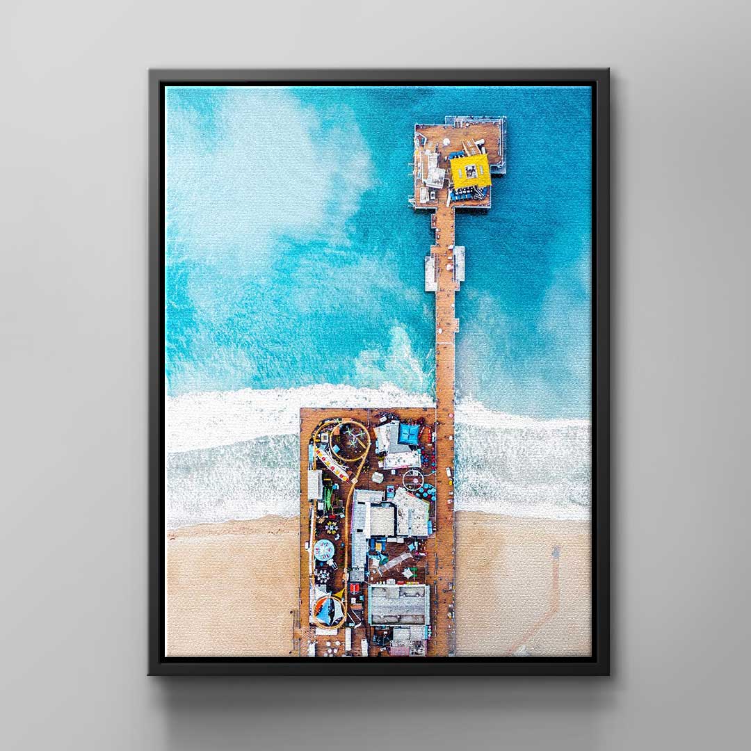 Canvas Santa Monica Pier