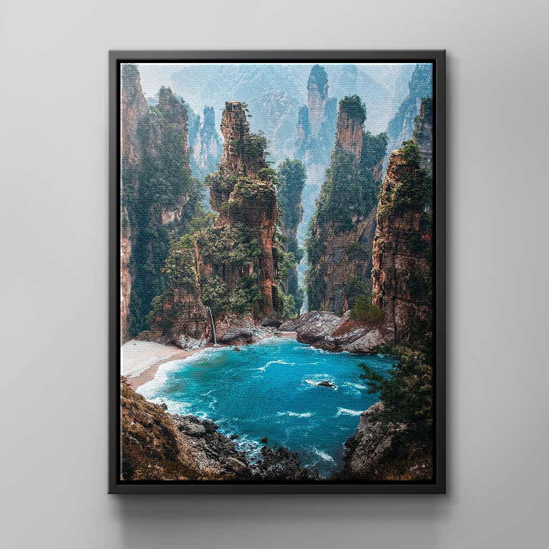 Canvas Sea in Hills