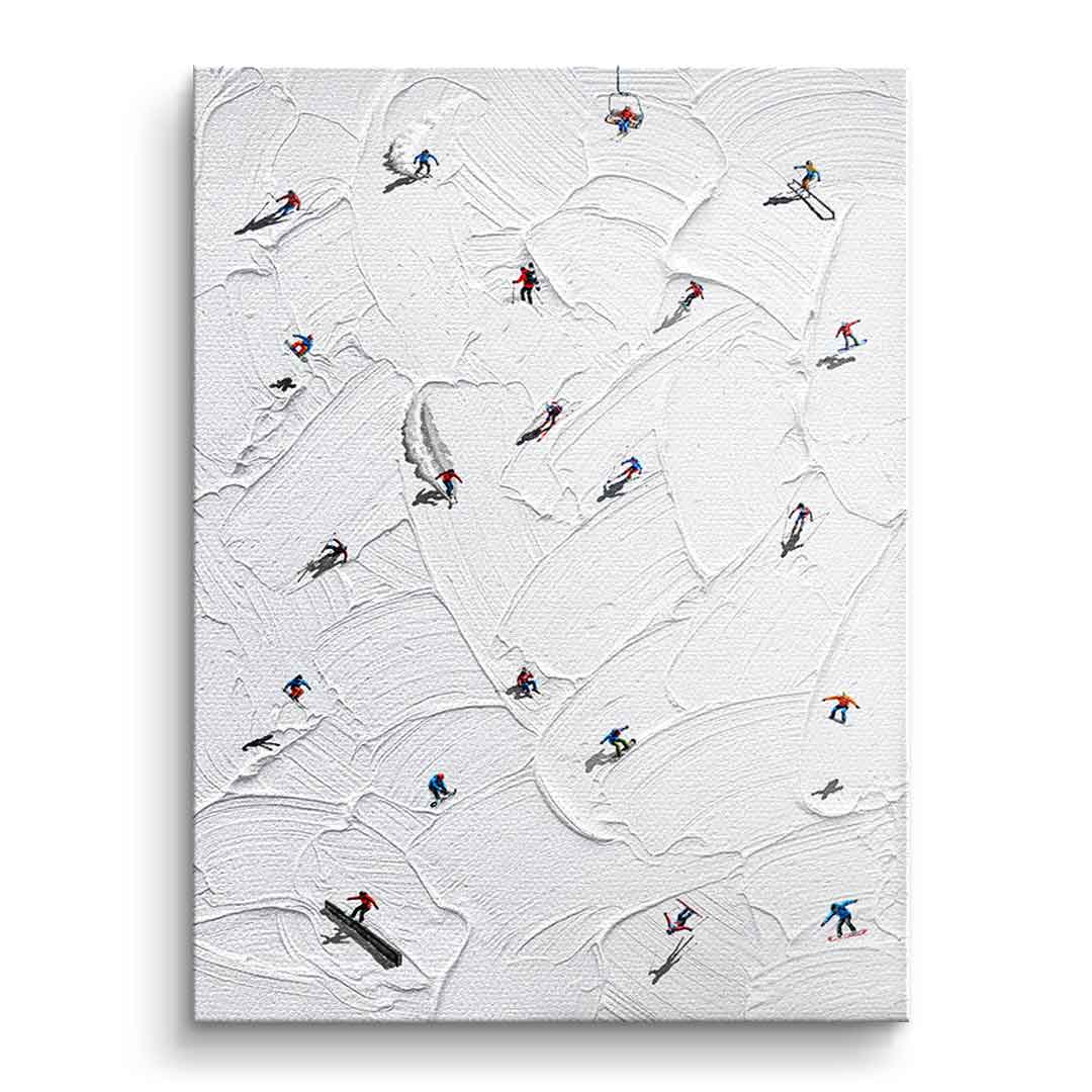Canvas Skis or snowboard