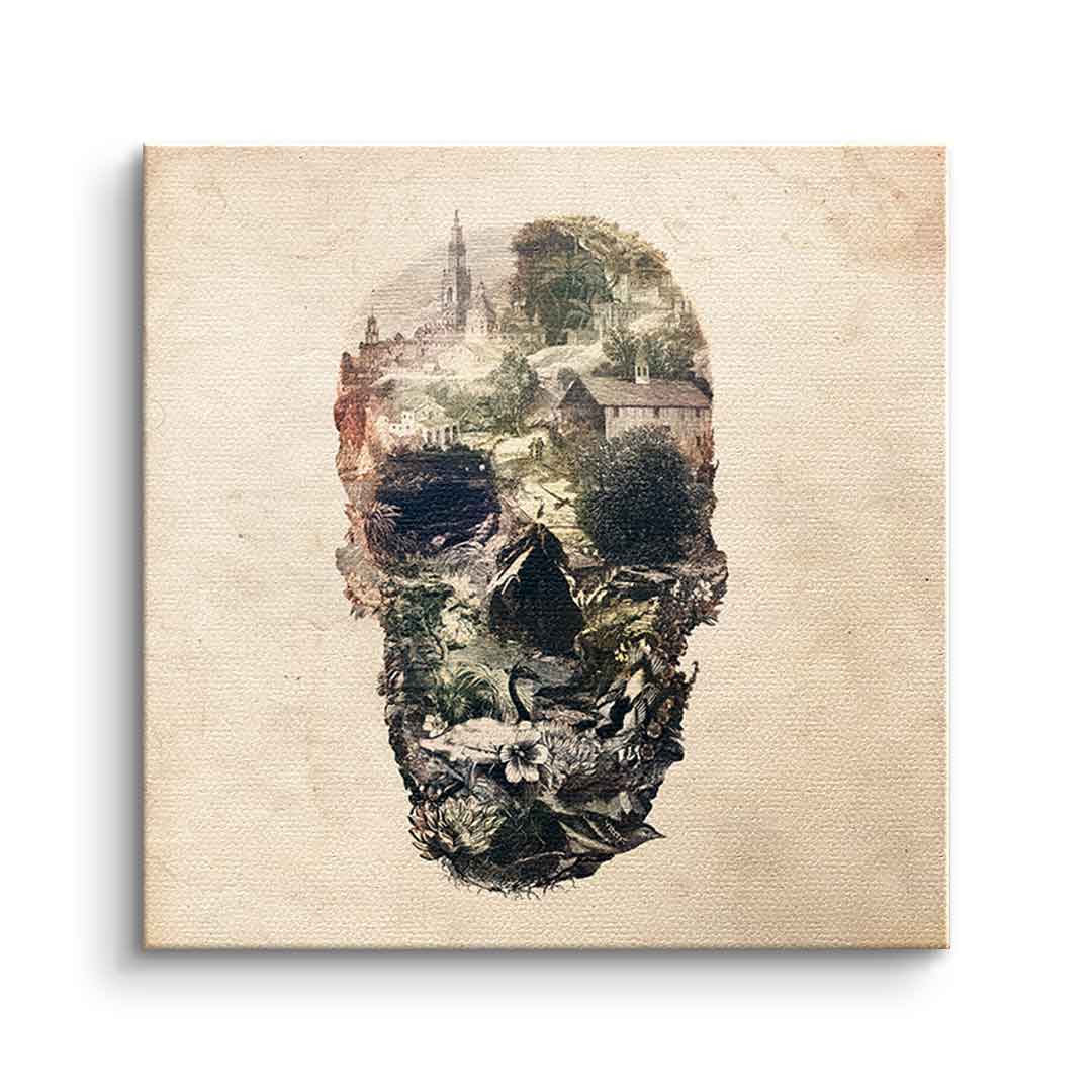 Canvas Skull Town