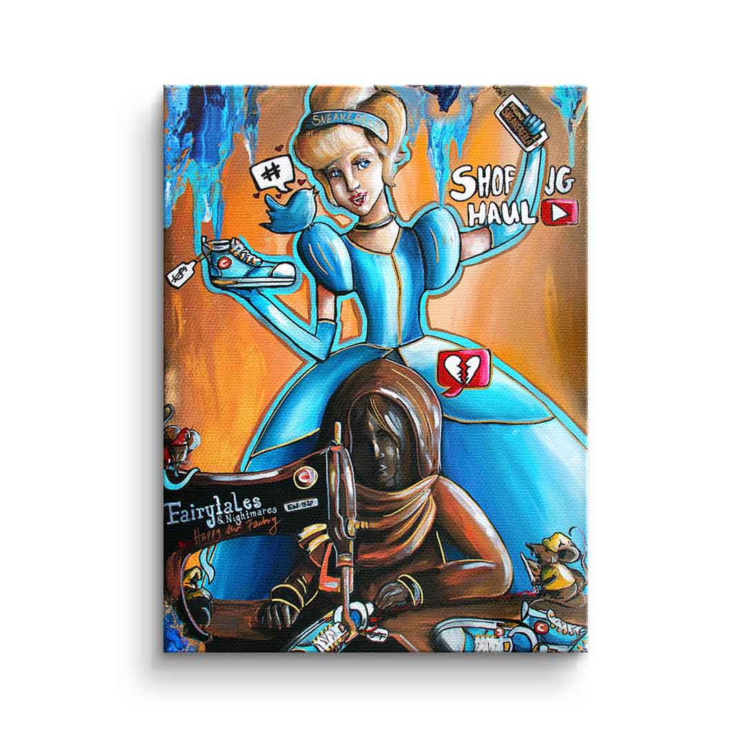 Canvas Sneakerella