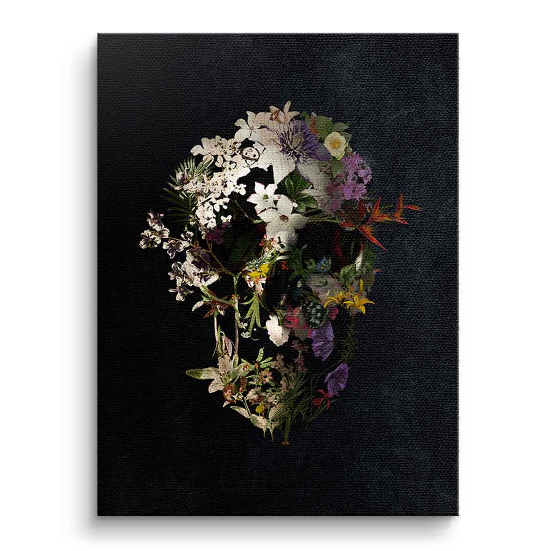 Canvas Spring Skull