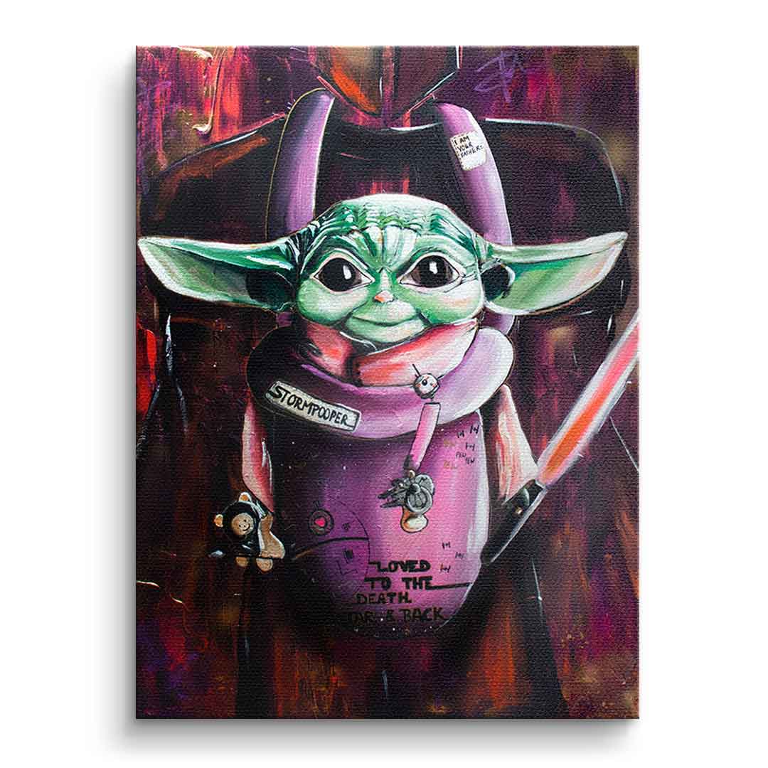 Canvas Star Wars Baby