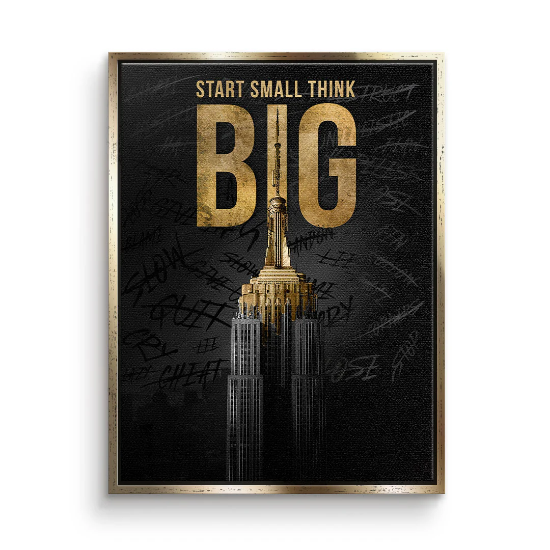 Canvas Start Small Think Big
