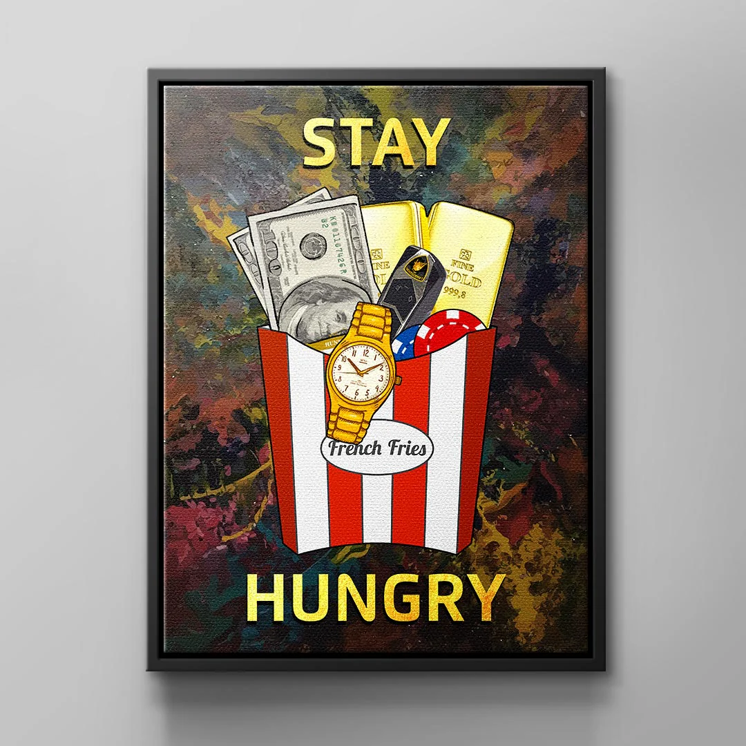 Canvas Stay Hungry 2