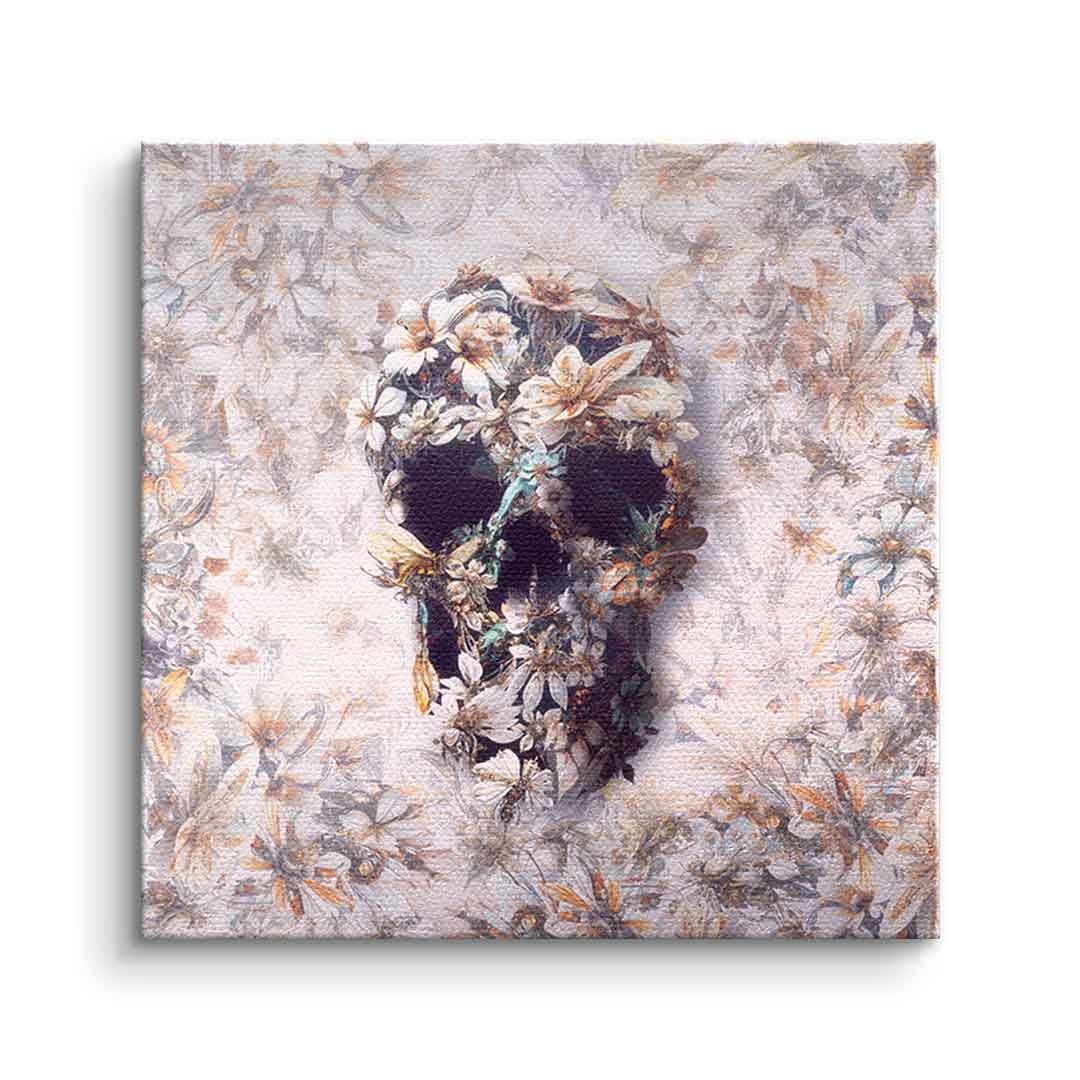 Canvas Steampunk Skull Light