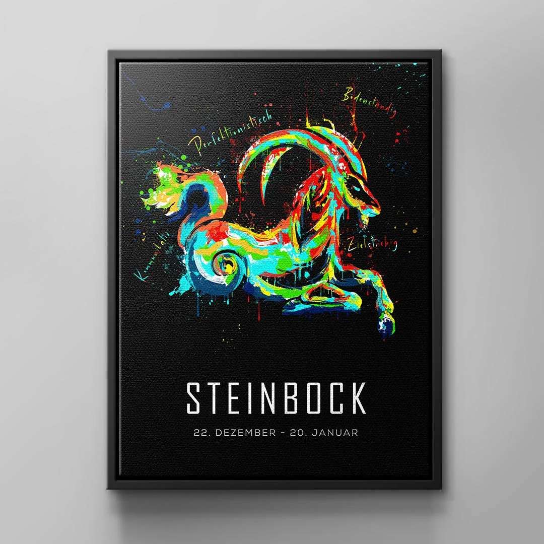 Canvas STERNZEICHEN STEINBOCK