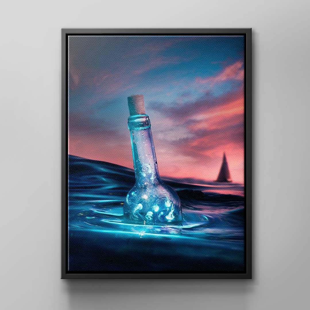 Canvas Flaschenpost