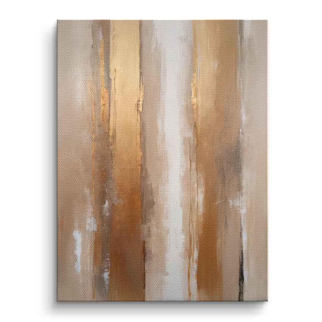 Canvas Stripes in Soft Neutrals