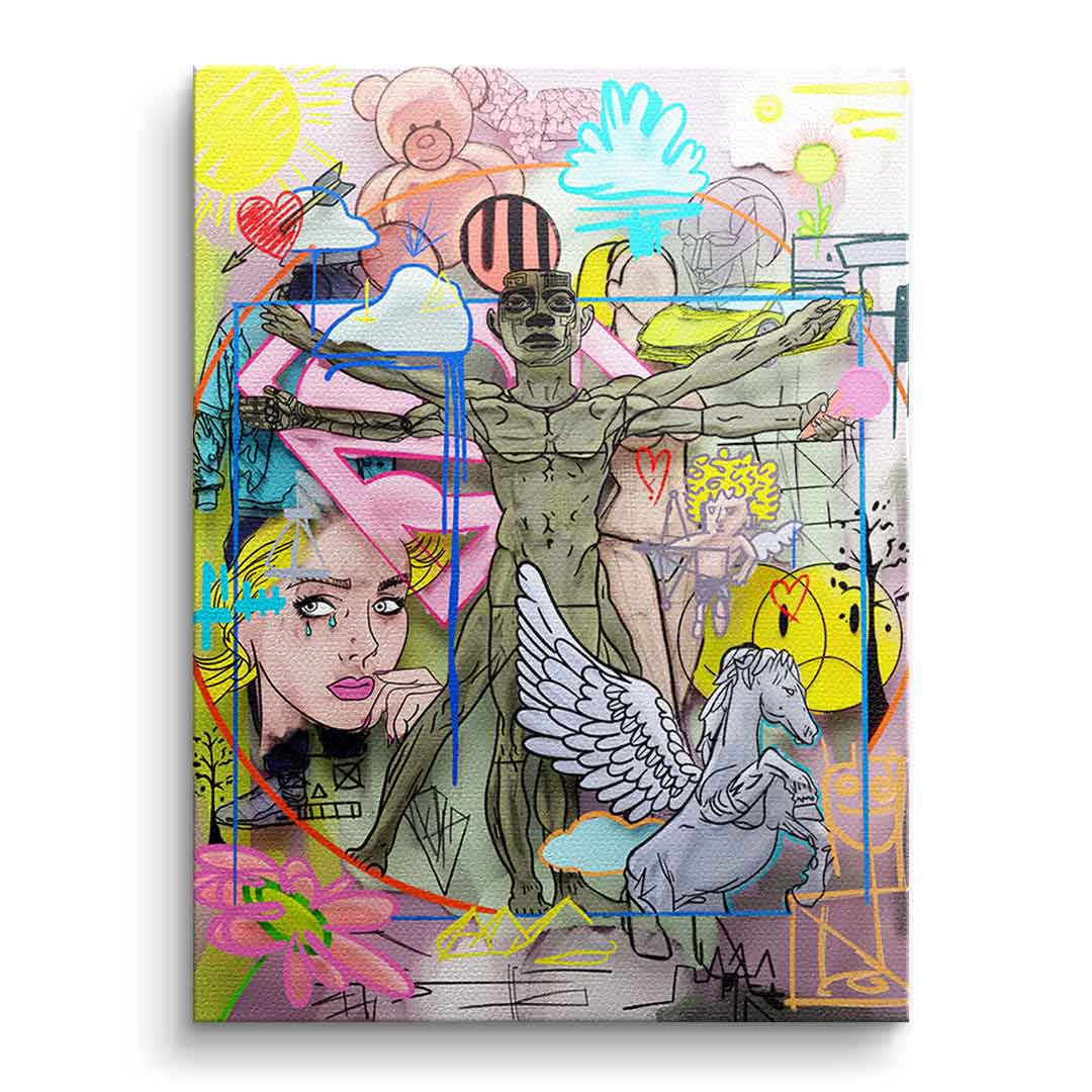 Canvas Surreal Synthesis